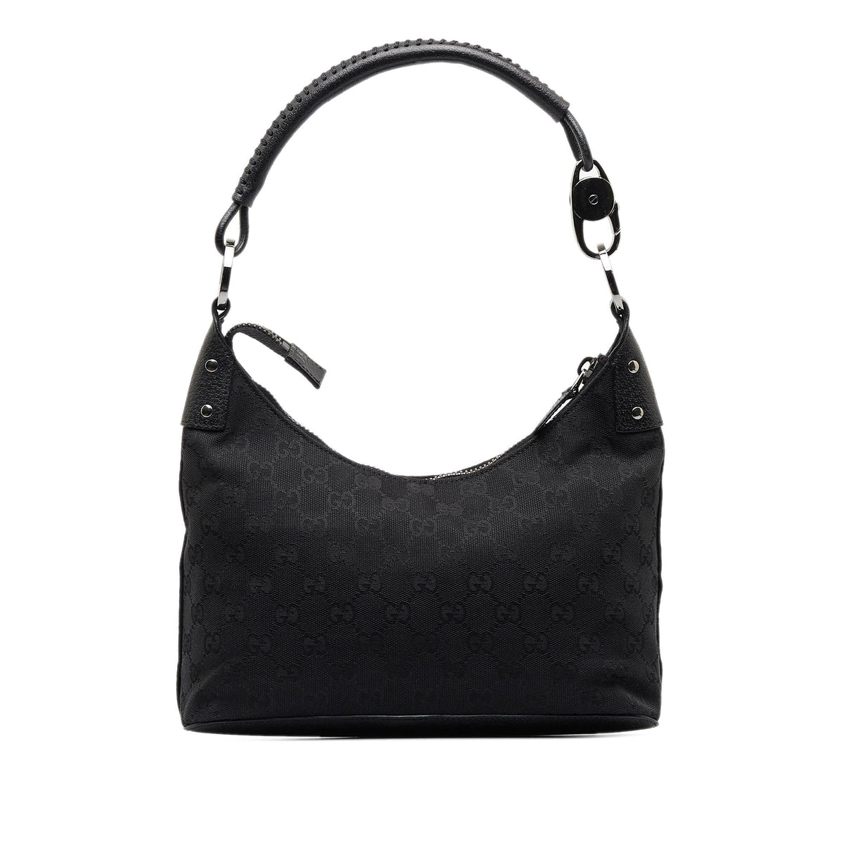 Gucci GG Canvas Classic Ring Hobo (SHG-nRL4TE)