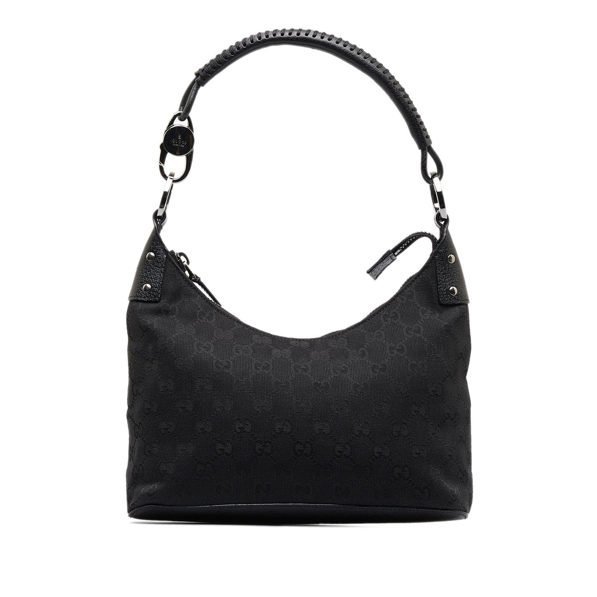 Gucci GG Canvas Classic Ring Hobo (SHG-nRL4TE)