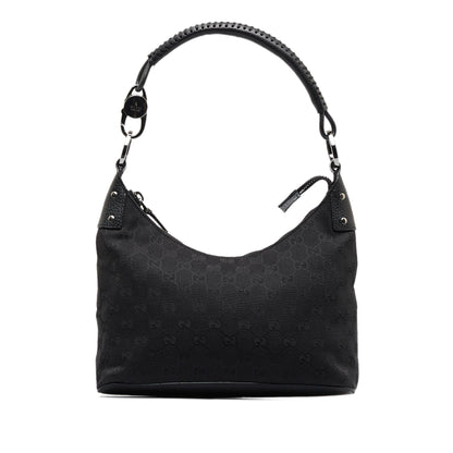 Gucci GG Canvas Classic Ring Hobo (SHG-nRL4TE)