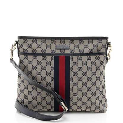Gucci GG Canvas Classic Web Messenger