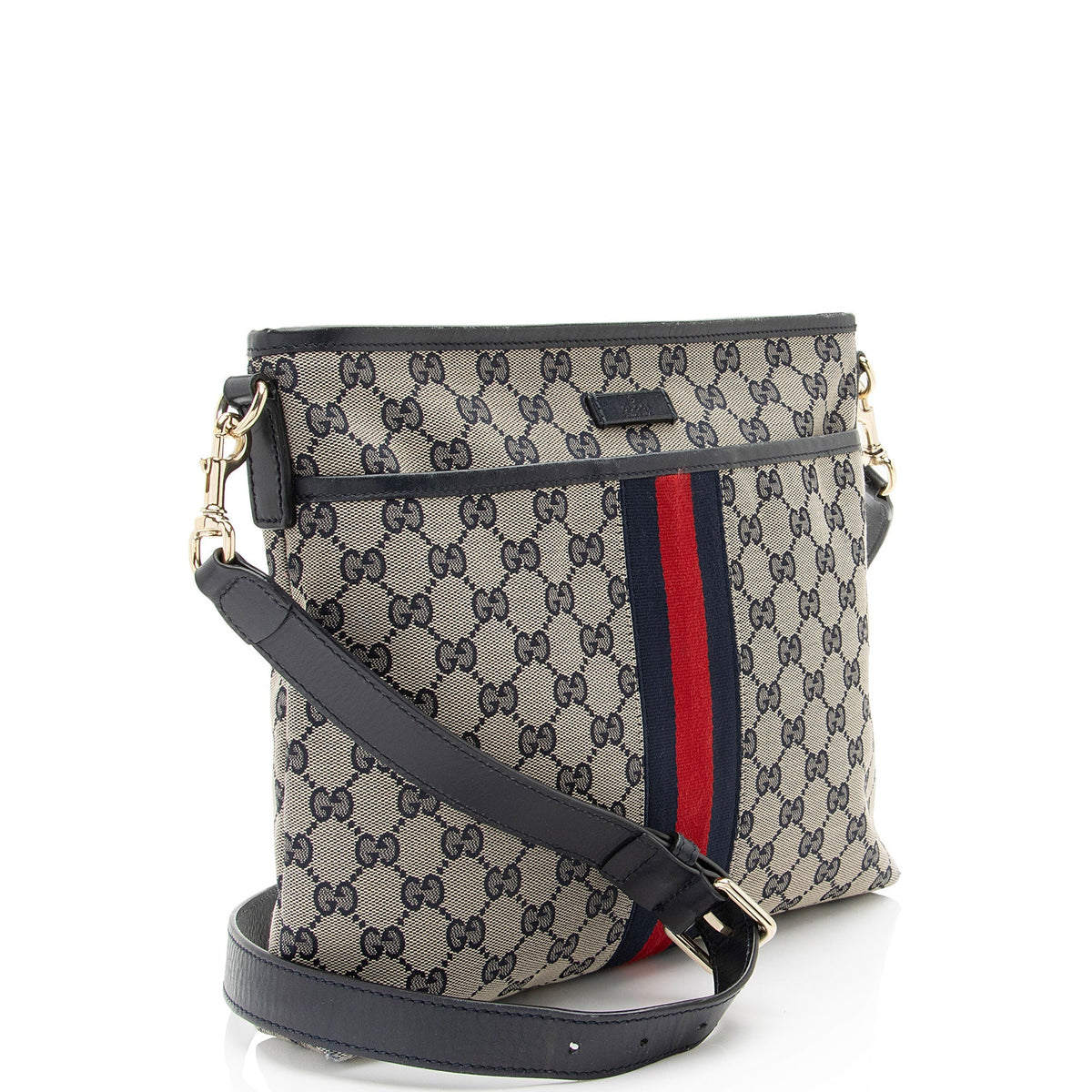 Gucci GG Canvas Classic Web Messenger