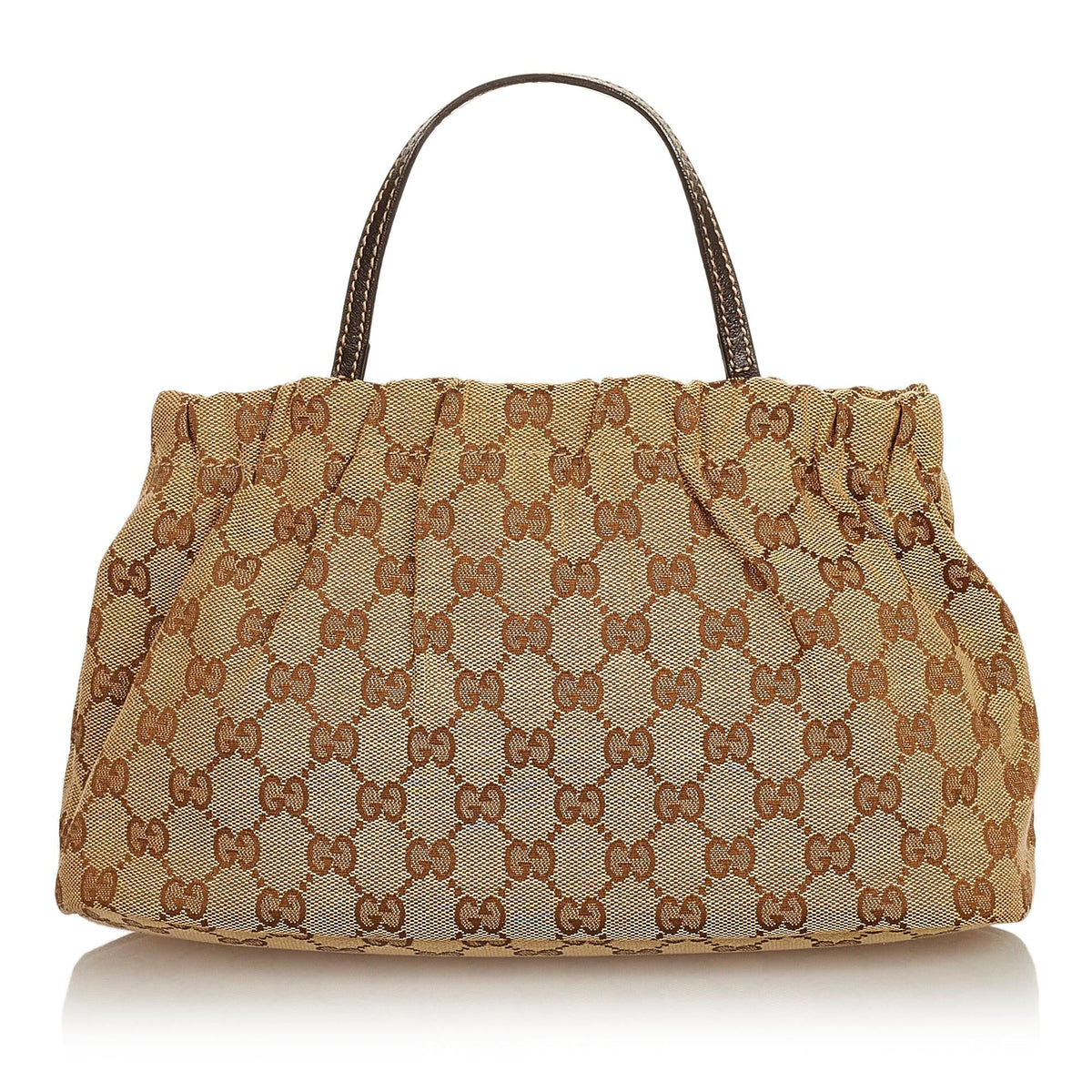 Gucci GG Canvas Crest Handbag (SHG-25768)
