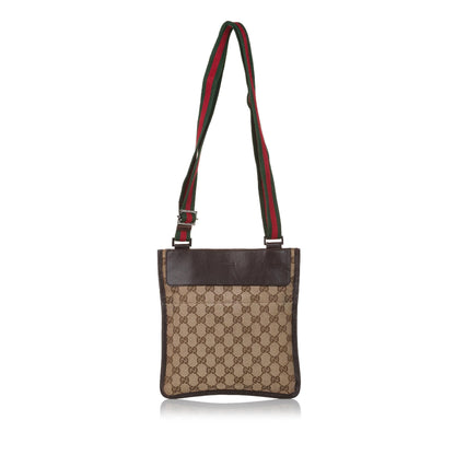 Gucci GG Canvas Crossbody Bag (SHG-31458)
