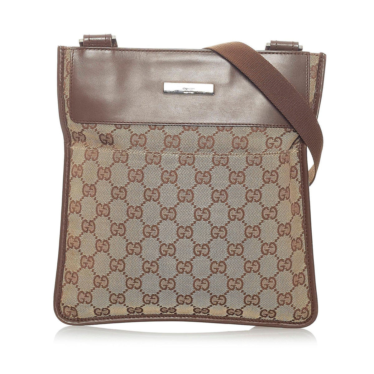 Gucci GG Canvas Crossbody Bag (SHG-32827)
