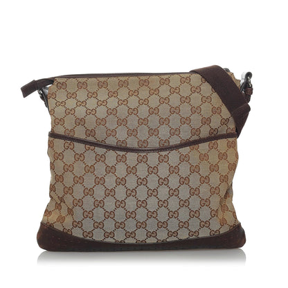 Gucci GG Canvas Crossbody Bag (SHG-33750)