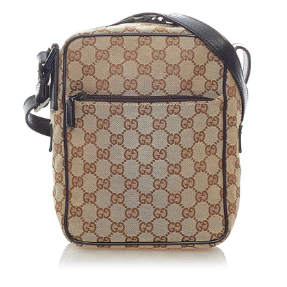 Gucci GG Canvas Crossbody Bag (SHG-34697)