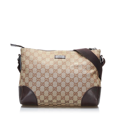 Gucci GG Canvas Crossbody Bag (SHG-bEZWx8)
