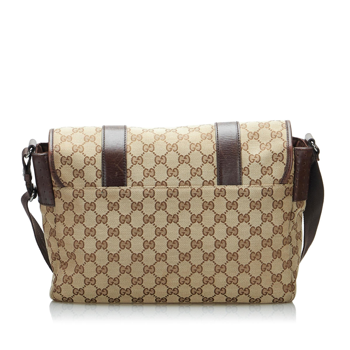 Gucci GG Canvas Crossbody Bag (SHG-p3fMmd)