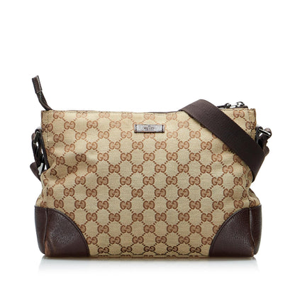 Gucci GG Canvas Crossbody Bag (SHG-cXnh8W)