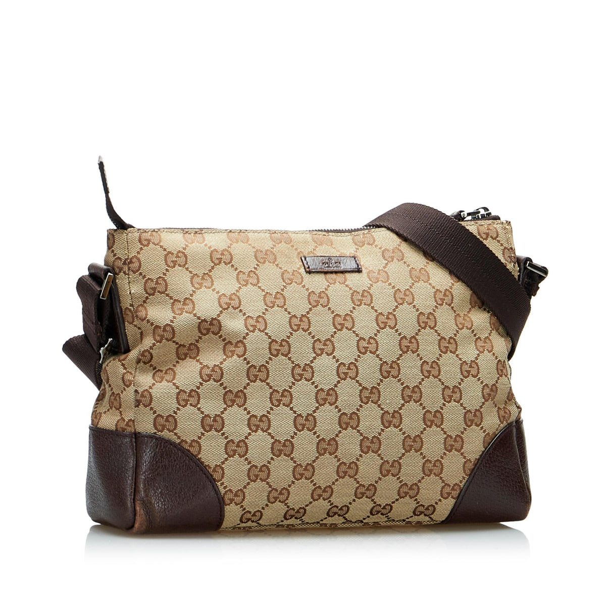 Gucci GG Canvas Crossbody Bag (SHG-cXnh8W)