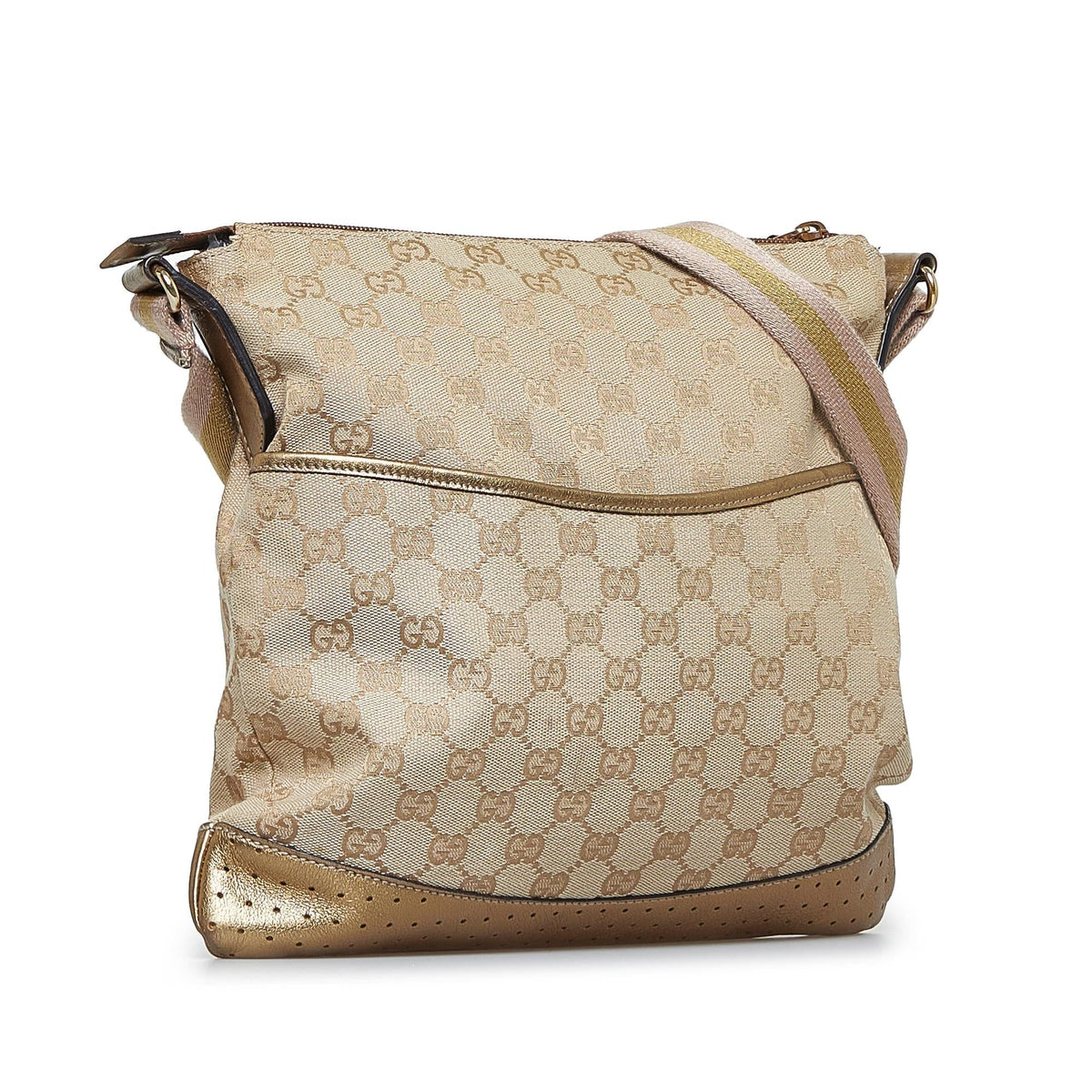 Gucci GG Canvas Crossbody Bag (SHG-am6vgN)
