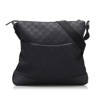 Gucci GG Canvas Crossbody Bag (SHG-RJZg7R)