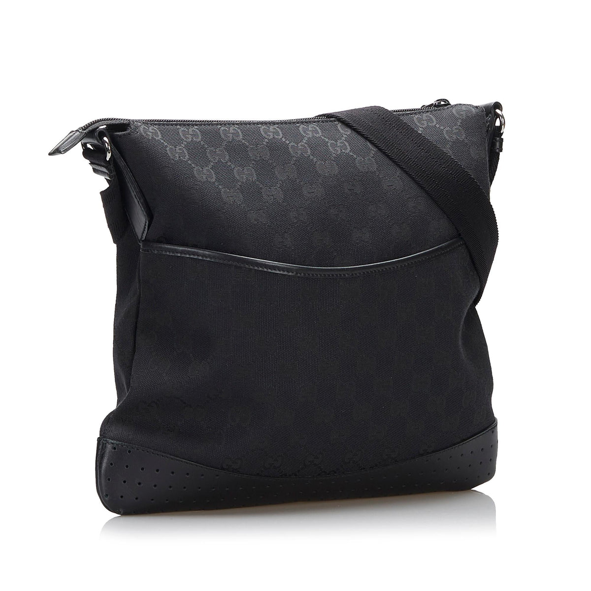 Gucci GG Canvas Crossbody Bag (SHG-RJZg7R)