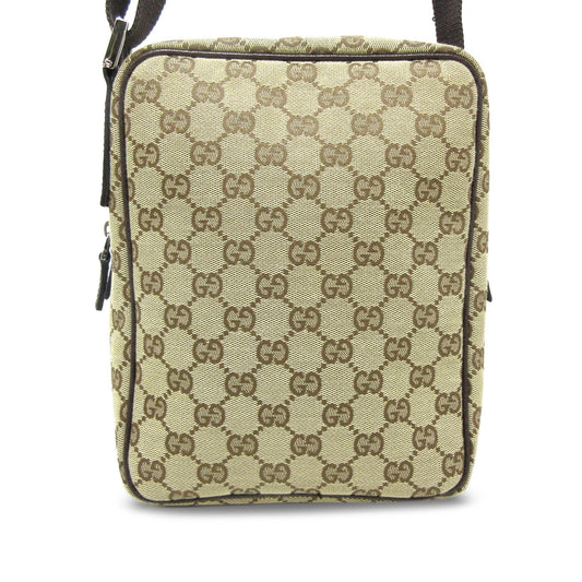 Gucci GG Canvas Crossbody Bag (SHG-kjhrp1)