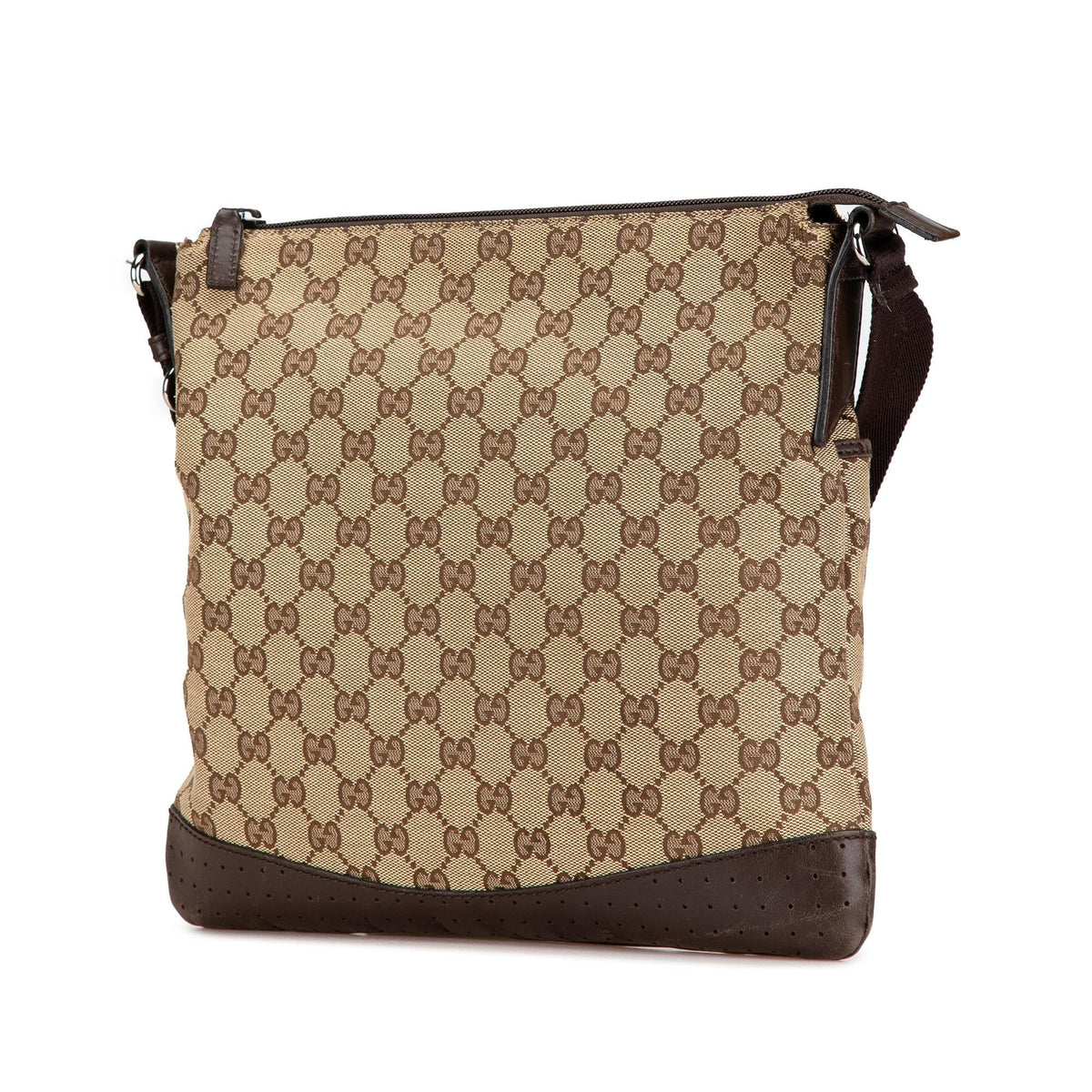 Gucci GG Canvas Crossbody Bag (SHG-GgCbyl)