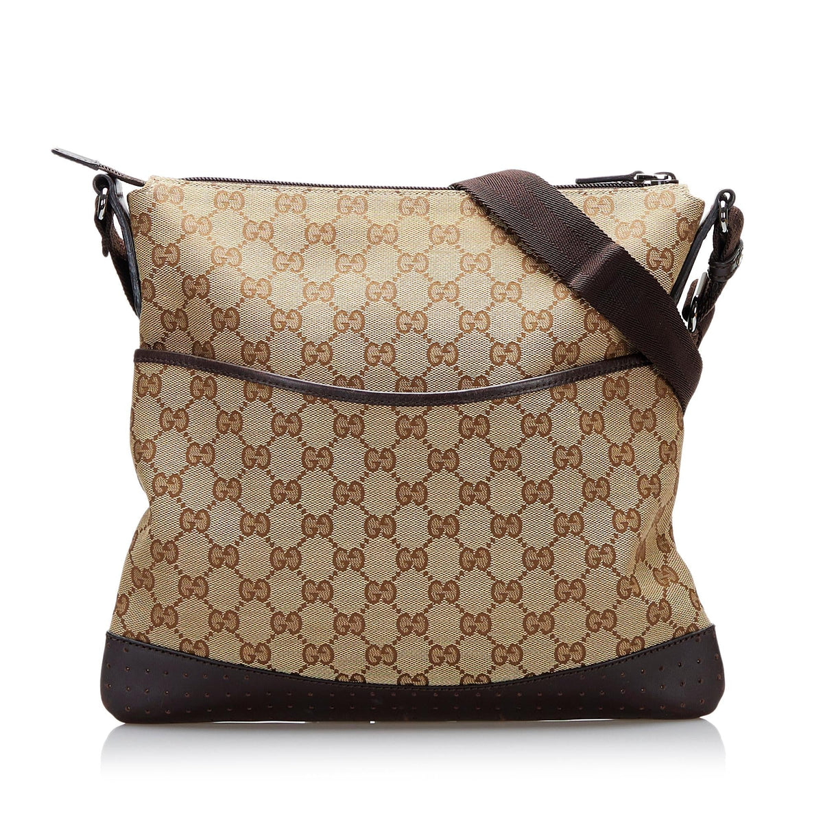 Gucci GG Canvas Crossbody (SHG-37107)