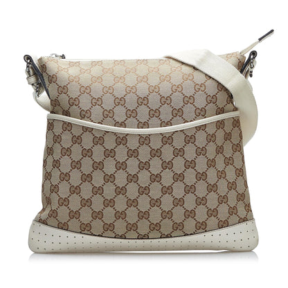 Gucci GG Canvas Crossbody (SHG-37940)