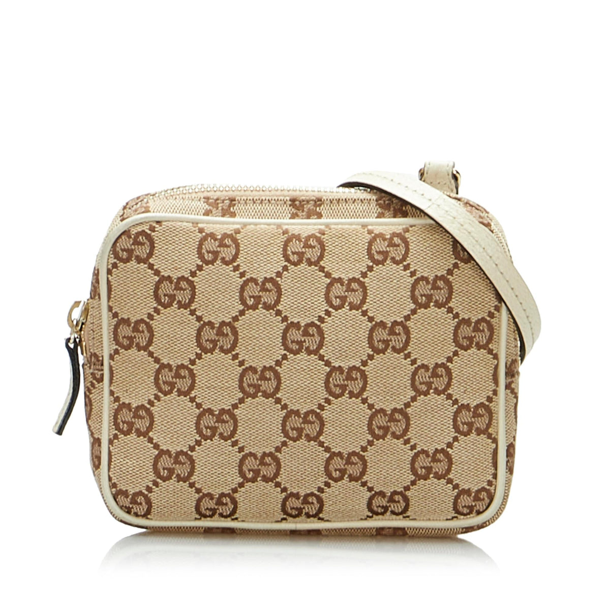 Gucci GG Canvas Crossbody (SHG-RefS1k)
