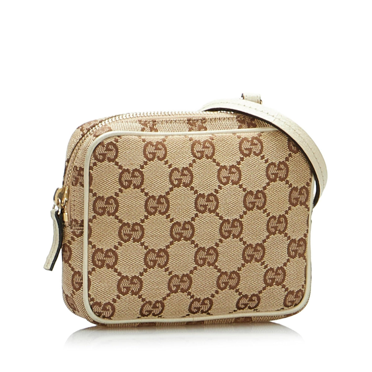 Gucci GG Canvas Crossbody (SHG-RefS1k)