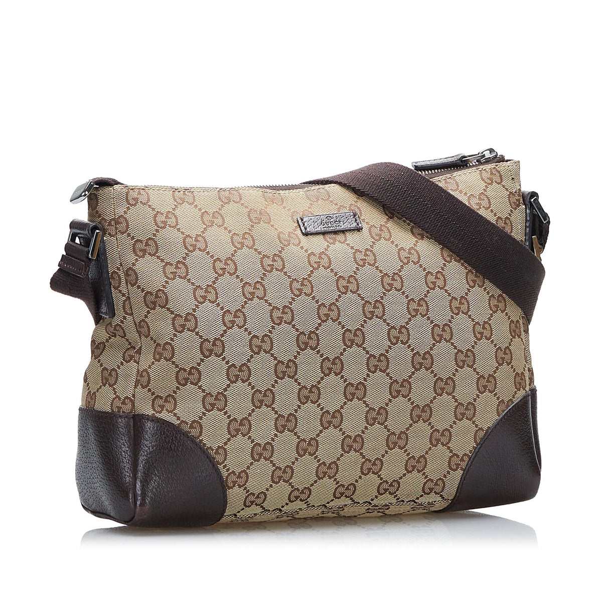 Gucci GG Canvas Crossbody (SHG-I6scNT)