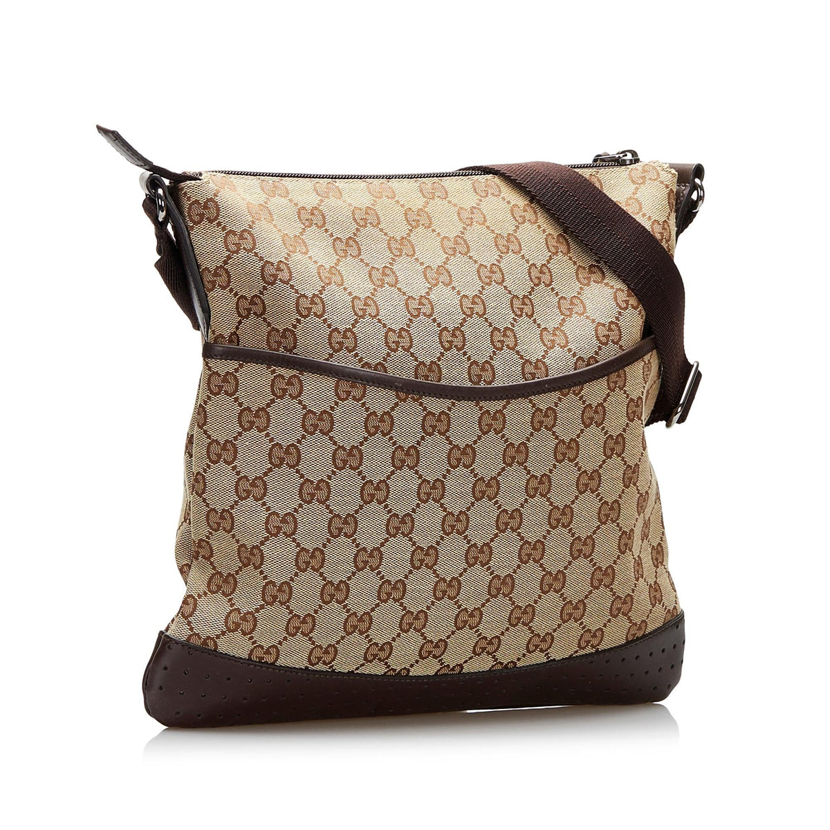 Gucci GG Canvas Crossbody (SHG-hh43k8)