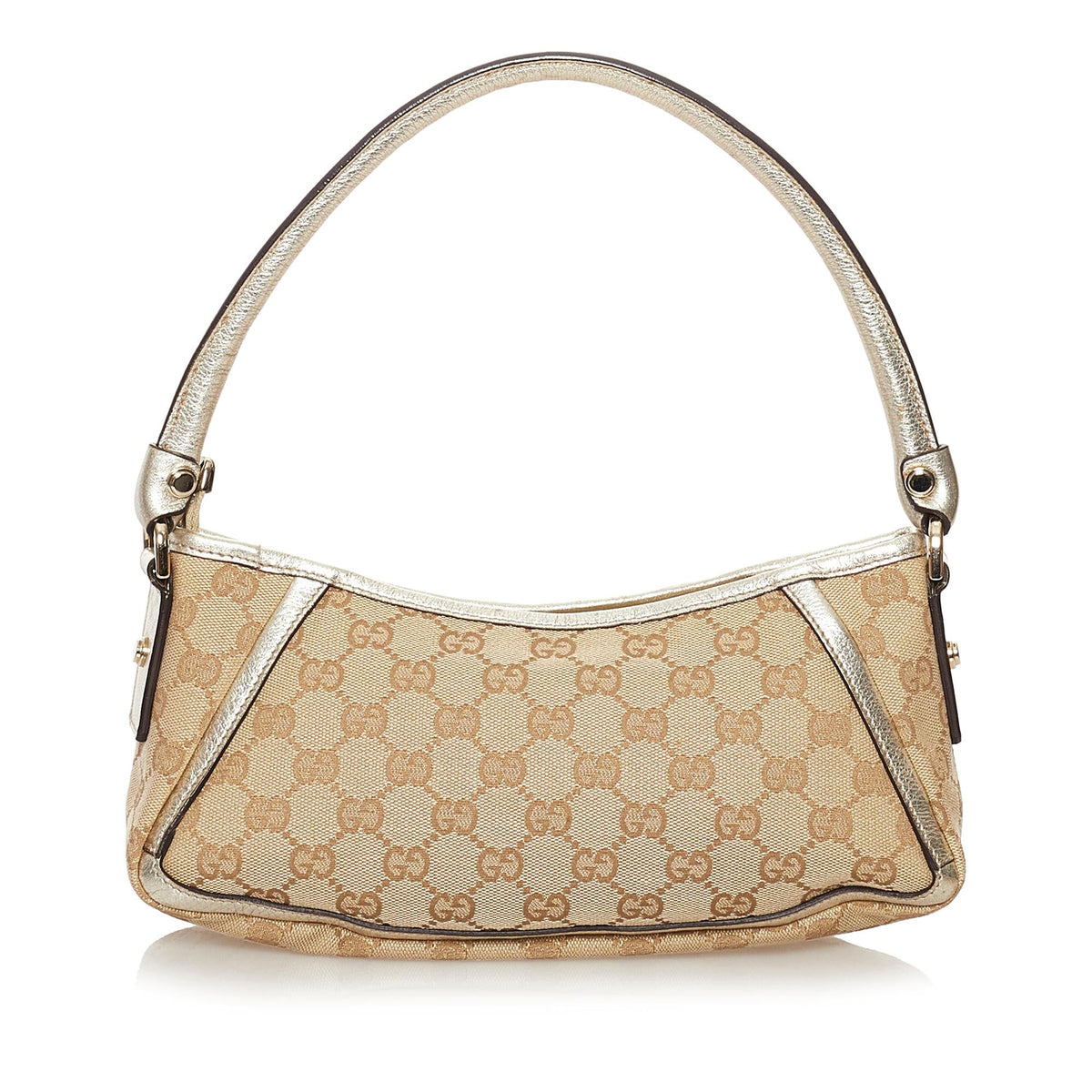 Gucci GG Canvas D-Ring Abbey Baguette (SHG-32278)