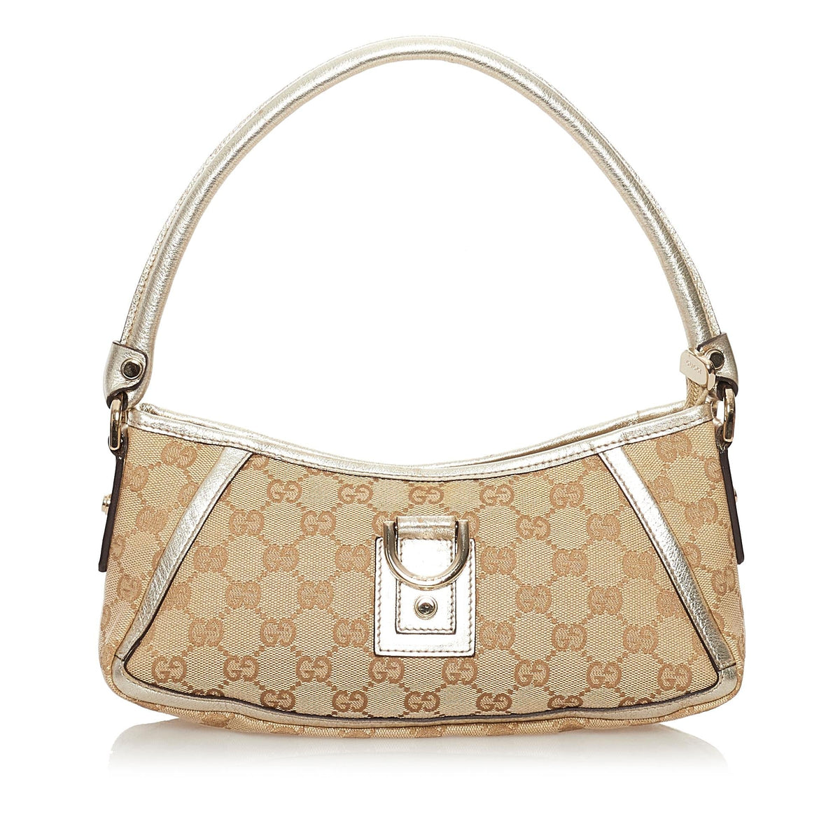Gucci GG Canvas D-Ring Abbey Baguette (SHG-32278)