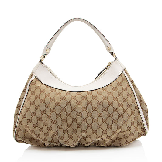 Gucci GG Canvas D Ring Large Hobo