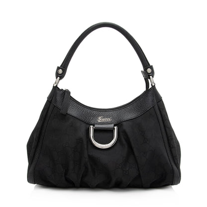 Gucci GG Canvas D Ring Small Hobo (SHF-4GVypv)