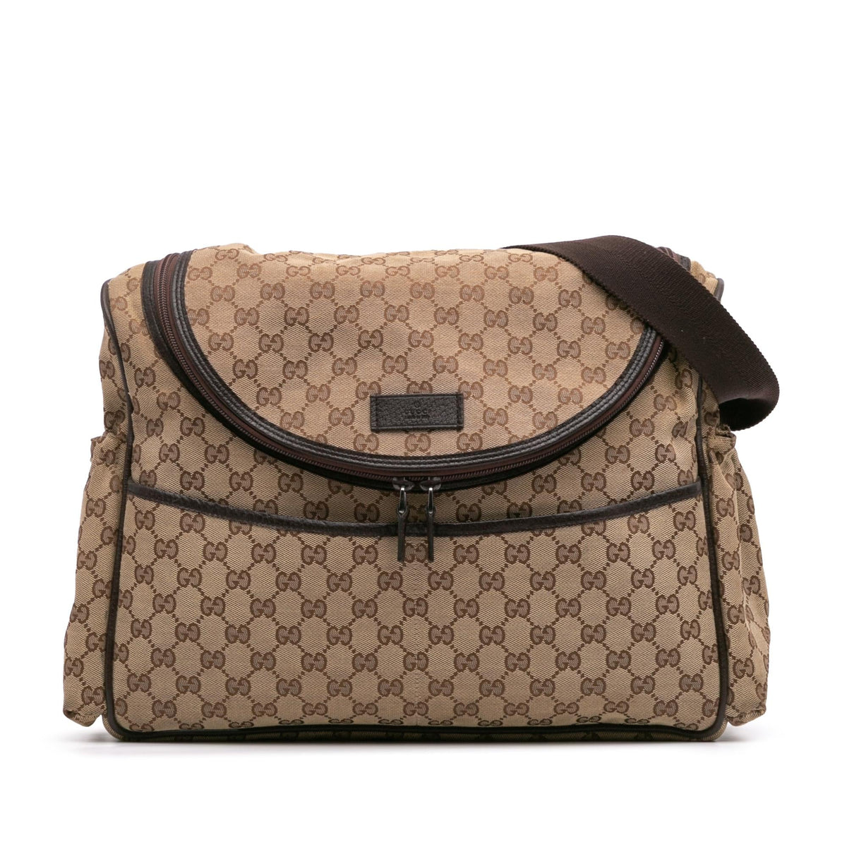 Gucci GG Canvas Diaper Bag