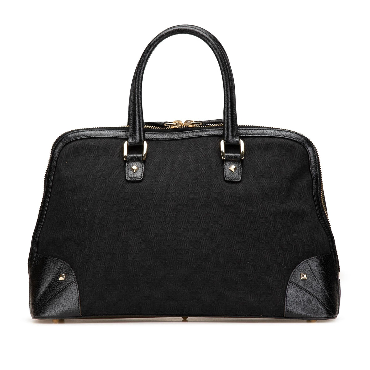 Gucci GG Canvas Dome Nailhead Handbag