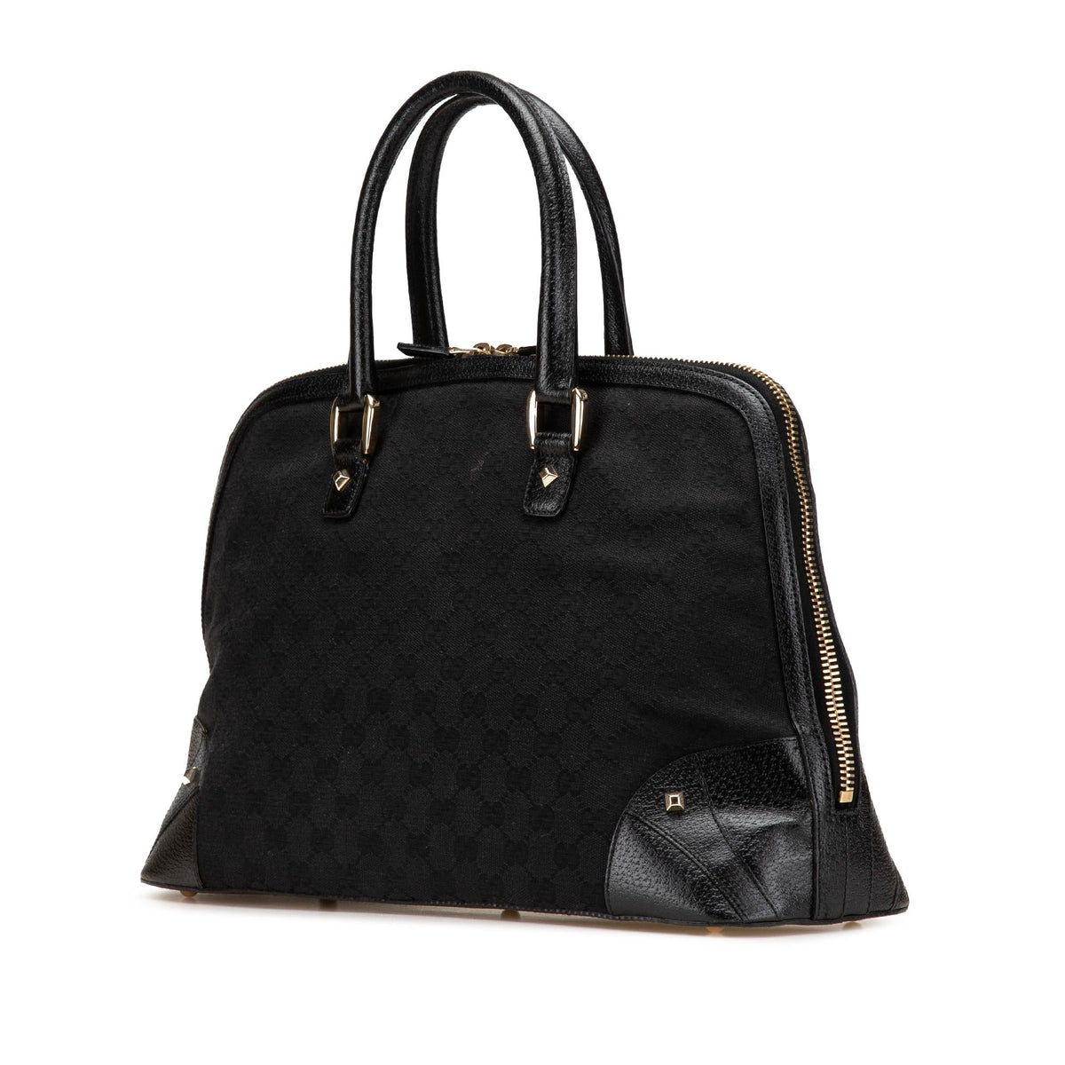 Gucci GG Canvas Dome Nailhead Handbag