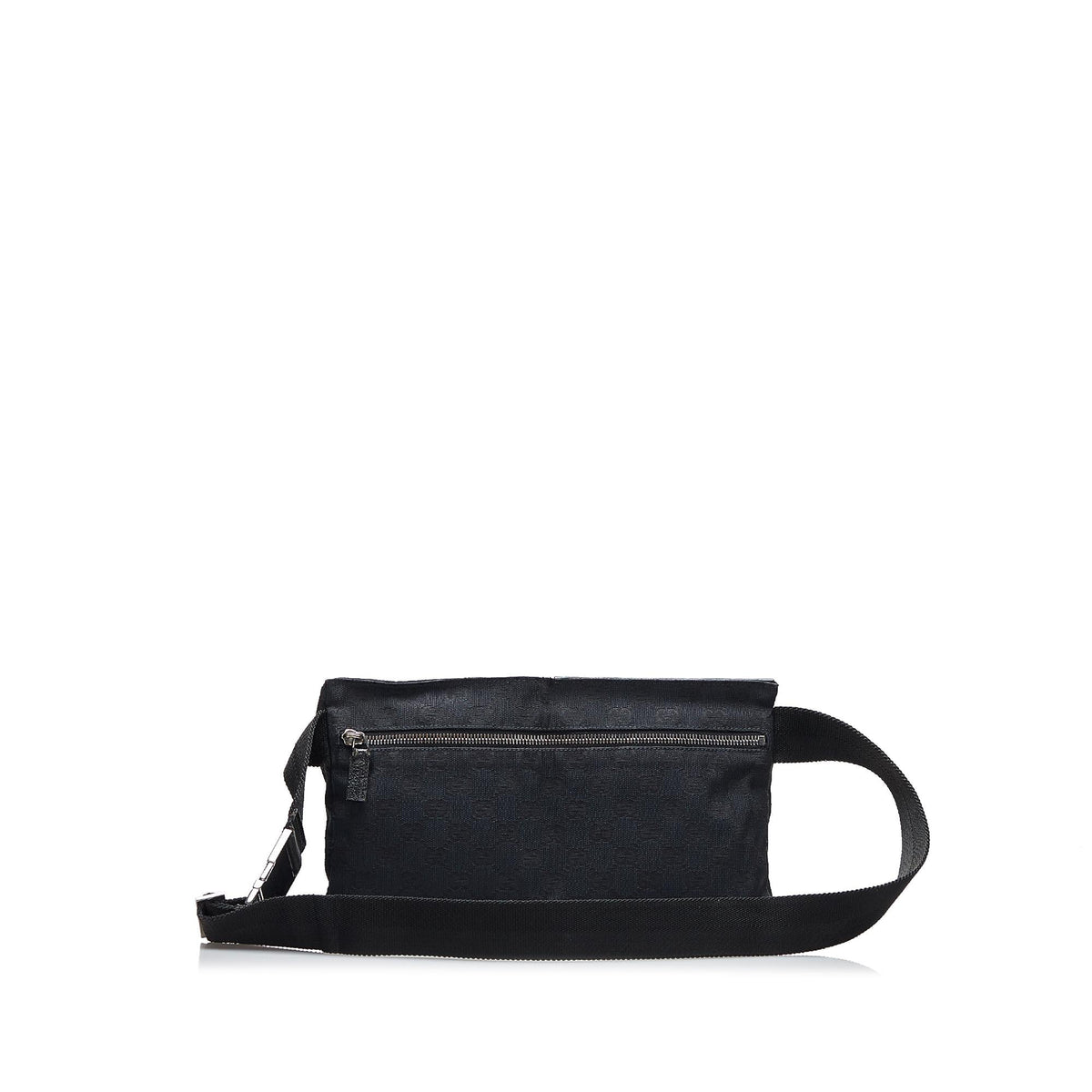 Gucci GG Canvas Double Pocket Belt Bag (SHG-RSeo1B)