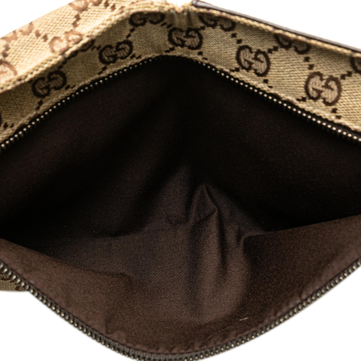 Gucci GG Canvas Double Pocket Belt Bag (SHG-4MdUlJ)