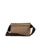 Gucci GG Canvas Double Pocket Belt Bag (SHG-4MdUlJ)