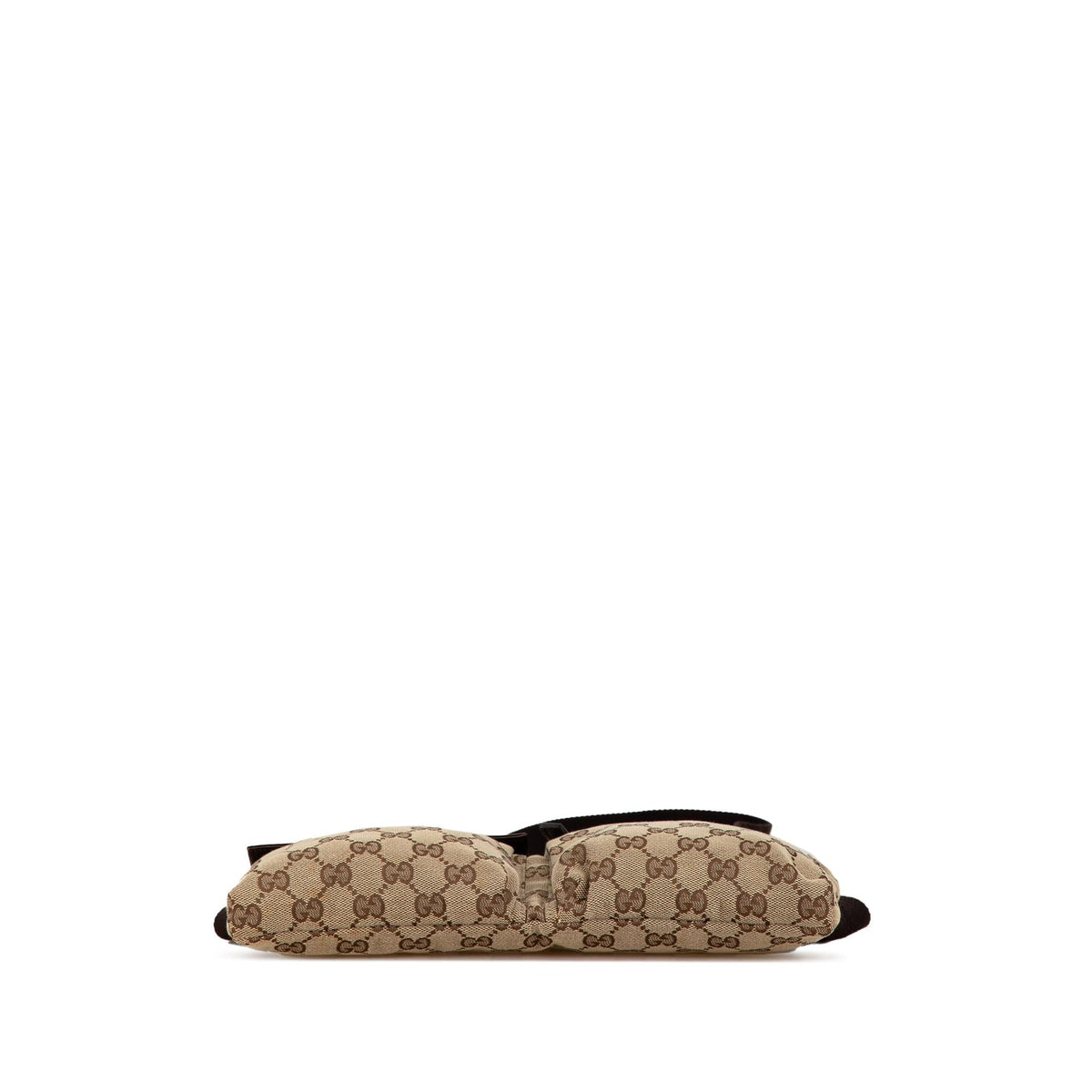 Gucci GG Canvas Double Pocket Belt Bag (SHG-e5K44J)