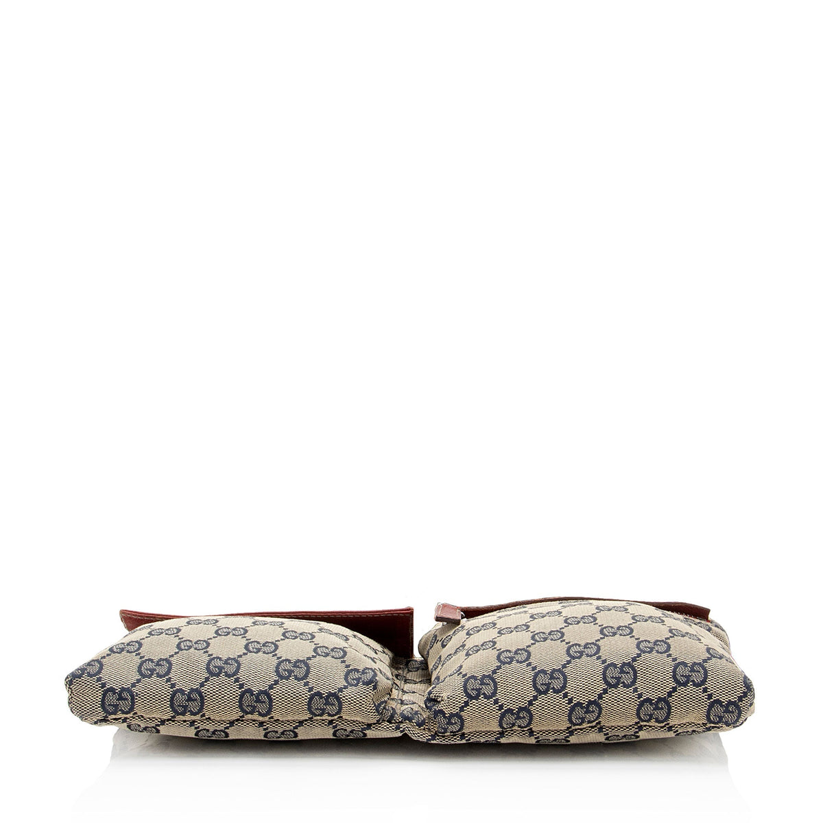 Gucci GG Canvas Double Pocket Belt Bag (SHF-SkYvtK)