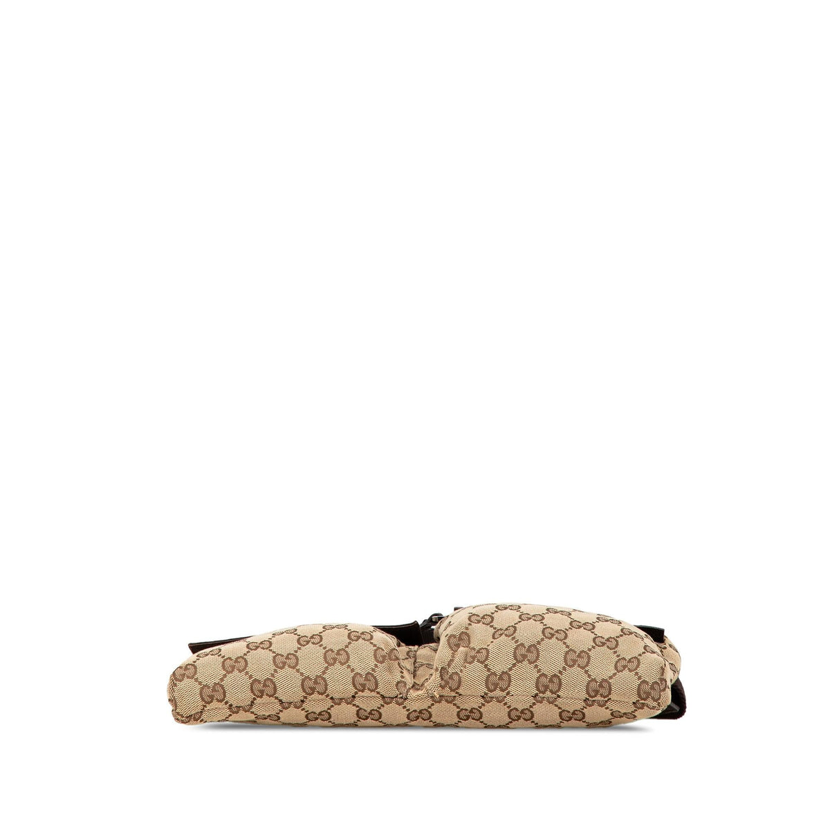 Gucci GG Canvas Double Pocket Belt Bag