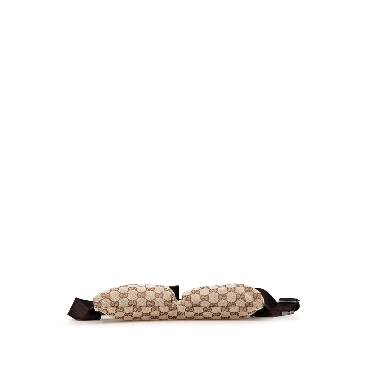 Gucci GG Canvas Double Pocket Belt Bag