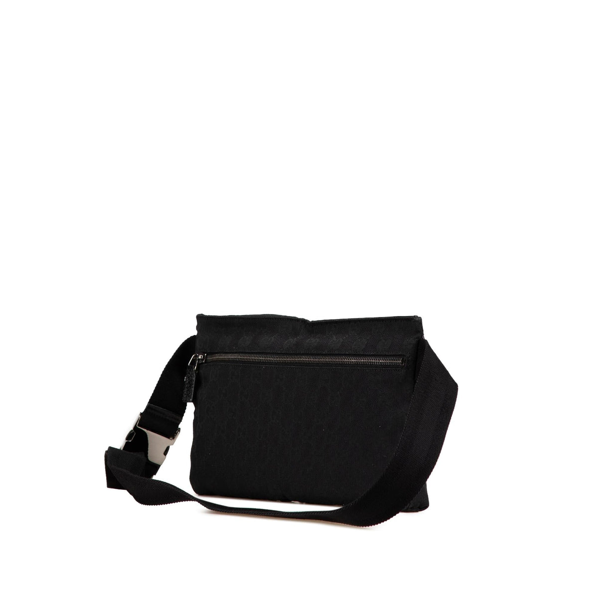 Gucci GG Canvas Double Pocket Belt Bag