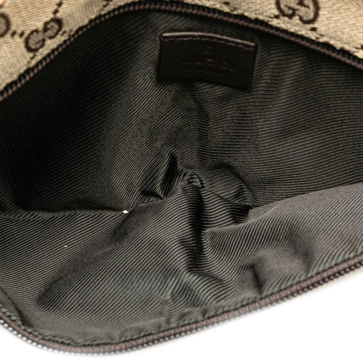 Gucci GG Canvas Double Pocket Belt Bag