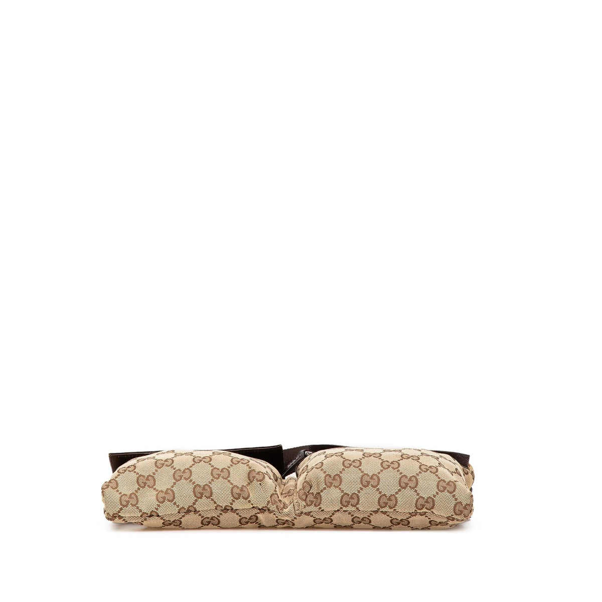 Gucci GG Canvas Double Pocket Belt Bag