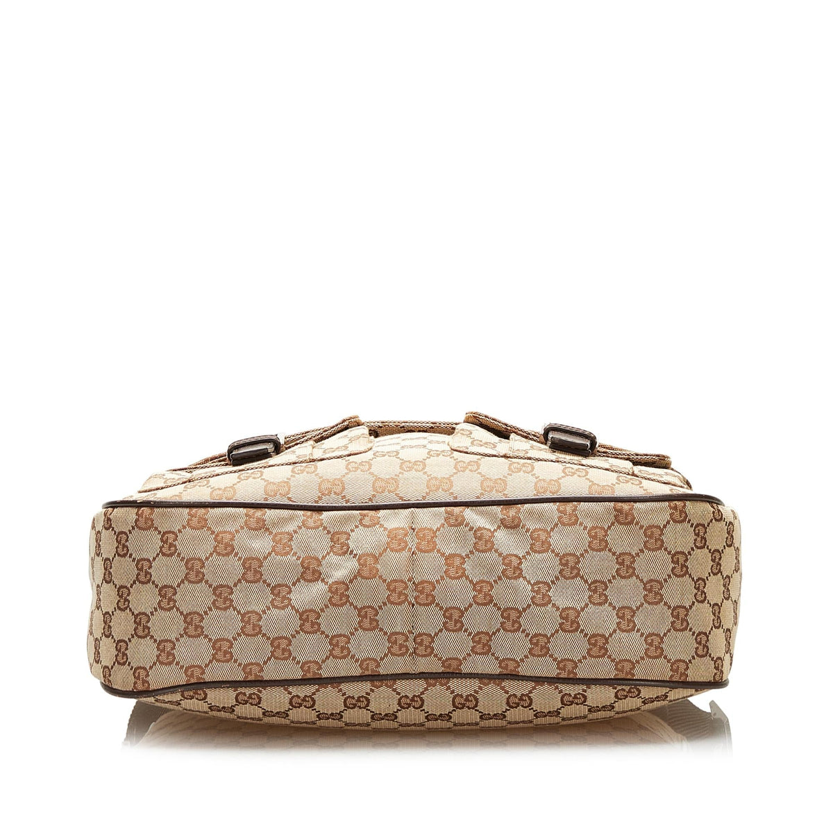 Gucci GG Canvas Double Pocket Flap Messenger (SHG-35377)