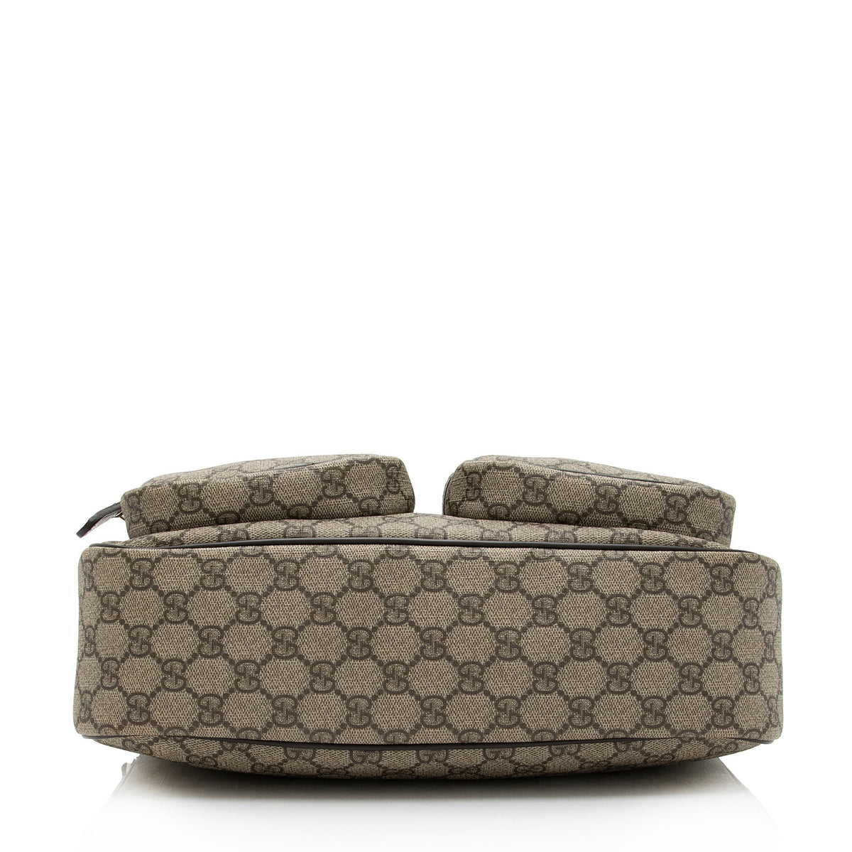 Gucci GG Canvas Double Pocket Messeneger Bag (SHF-UBcIwa)