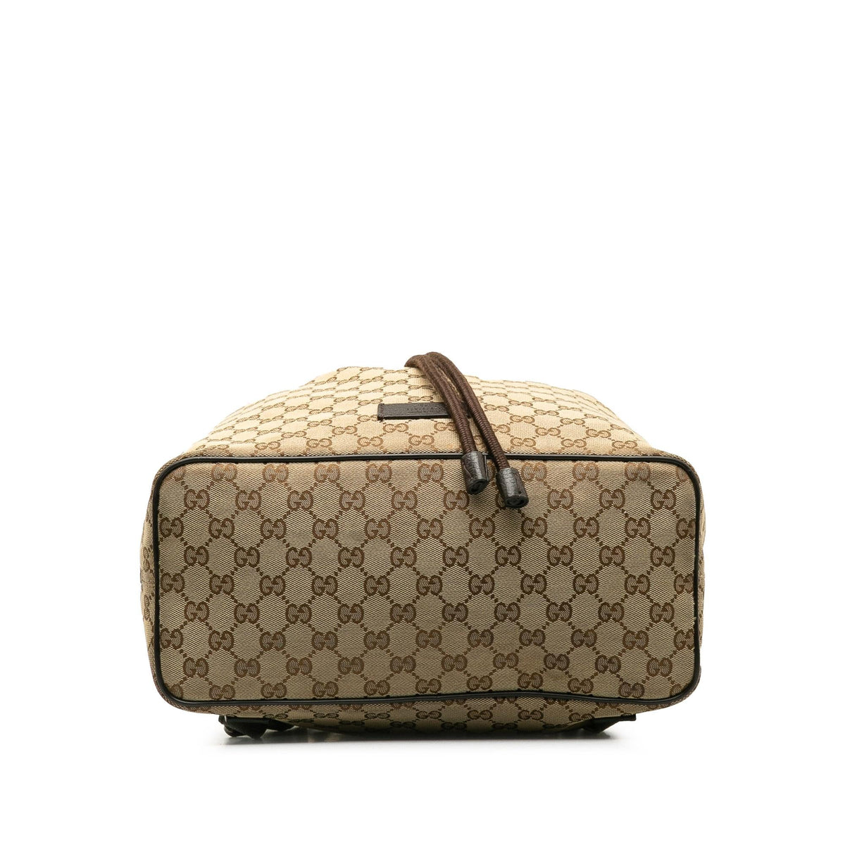 Gucci GG Canvas Drawstring Backpack (SHG-YazrQc)