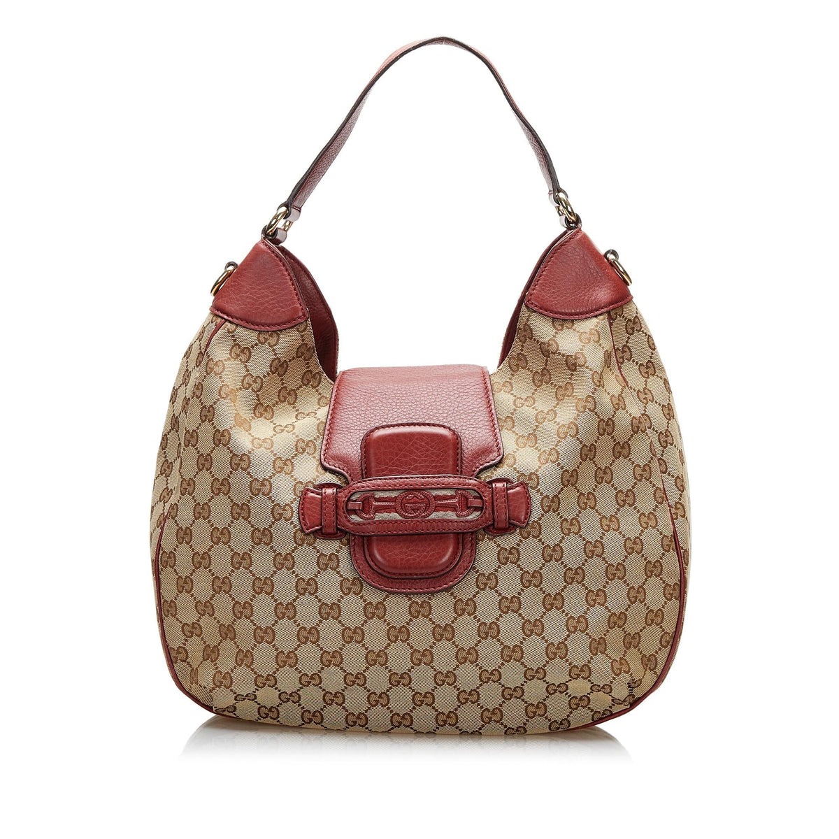 Gucci GG Canvas Dressage Satchel (SHG-cEIFzj)