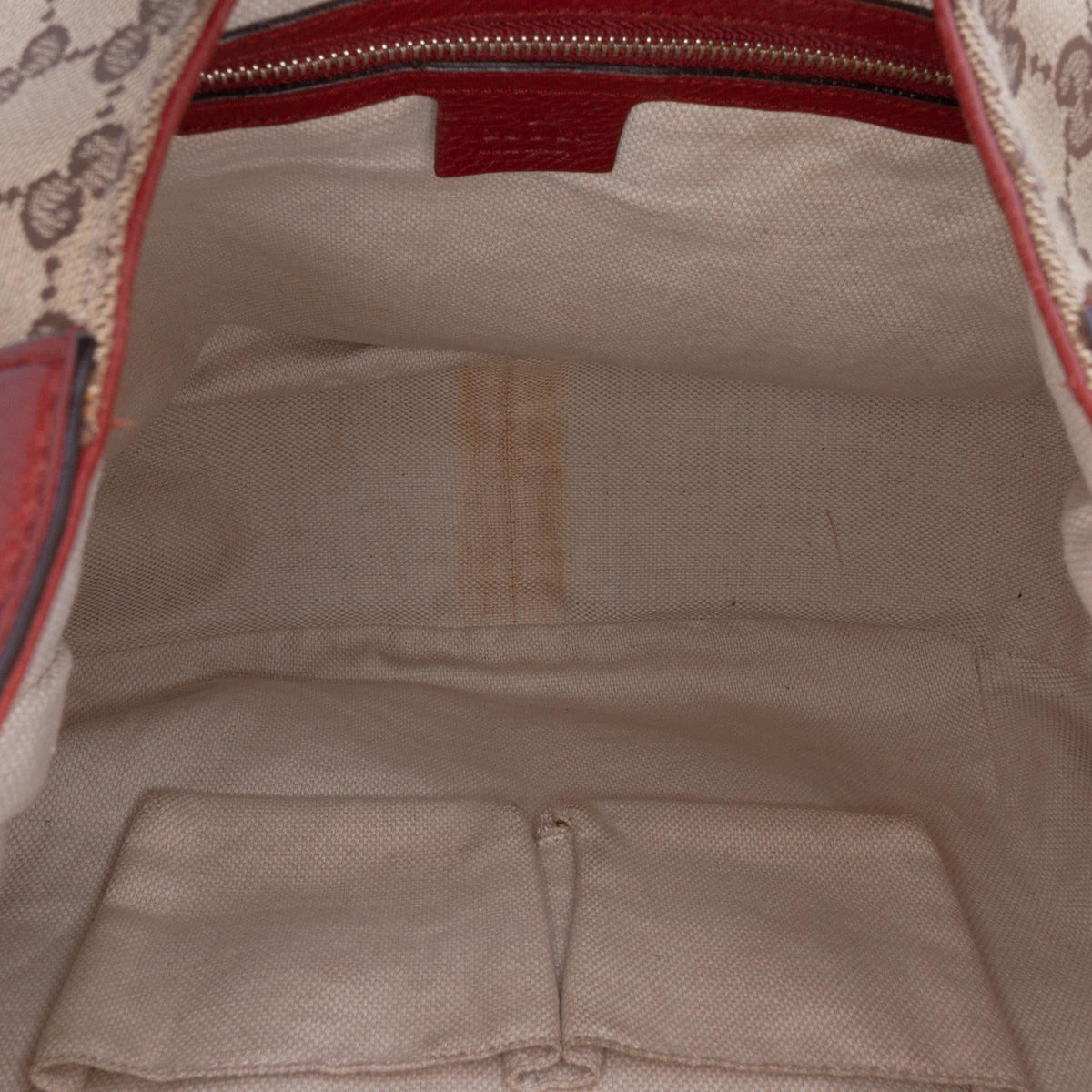 Gucci GG Canvas Dressage Satchel