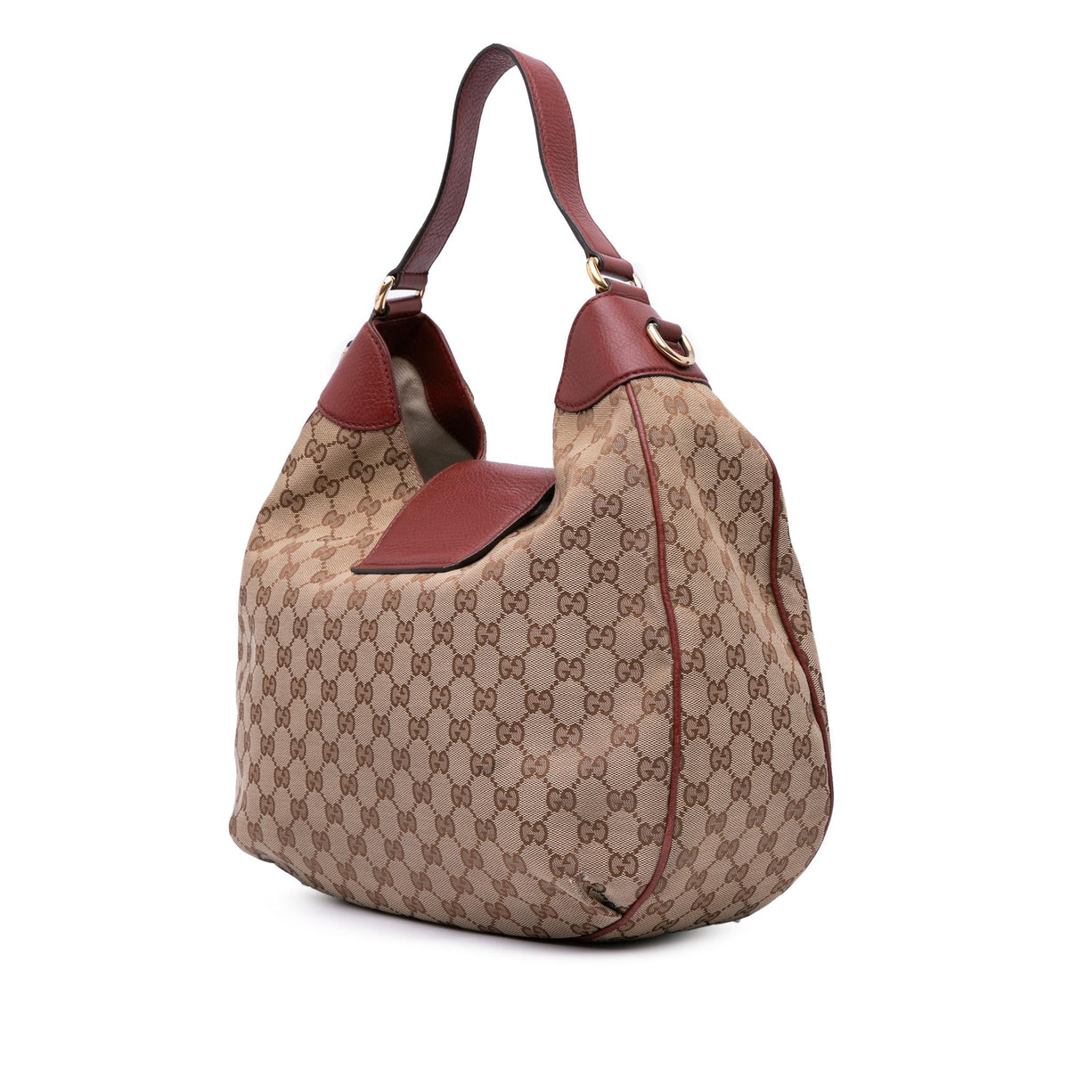 Gucci GG Canvas Dressage Satchel
