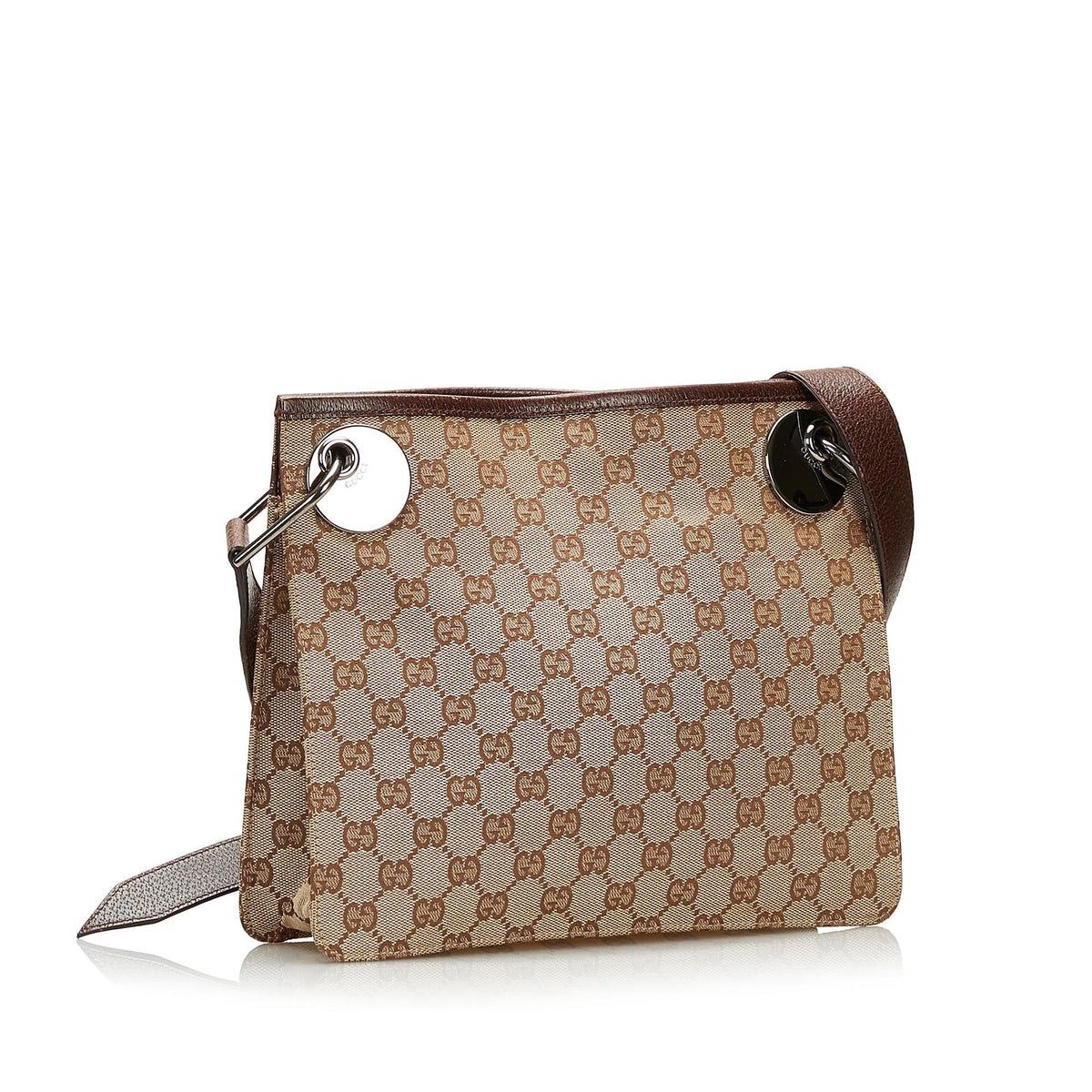 Gucci GG Canvas Eclipse Crossbody (SHG-35738)