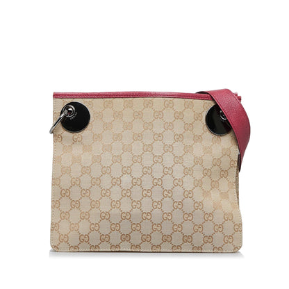 Gucci GG Canvas Eclipse Crossbody (SHG-fIOdUZ)